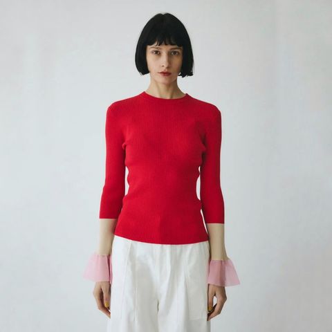 【残り一点】Flare Sleeve Knit Tops