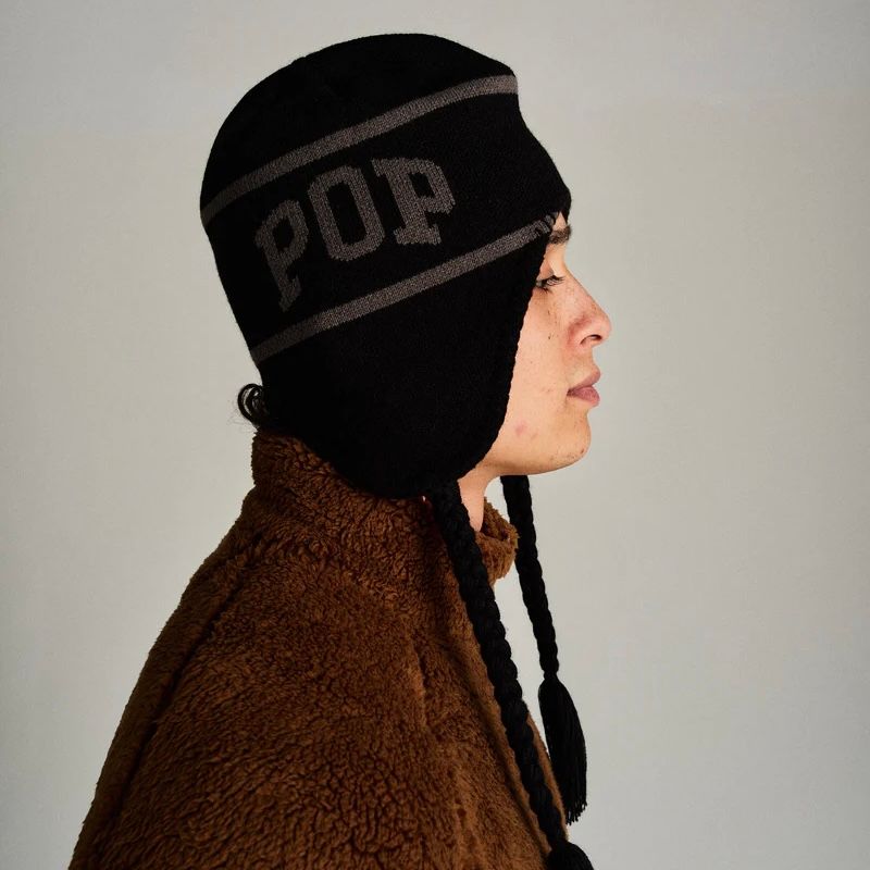 【BADBLUE】Earflap Beanie / 追跡付 MUSINSA公式 | BADBLUE Earflap Beanie Brown