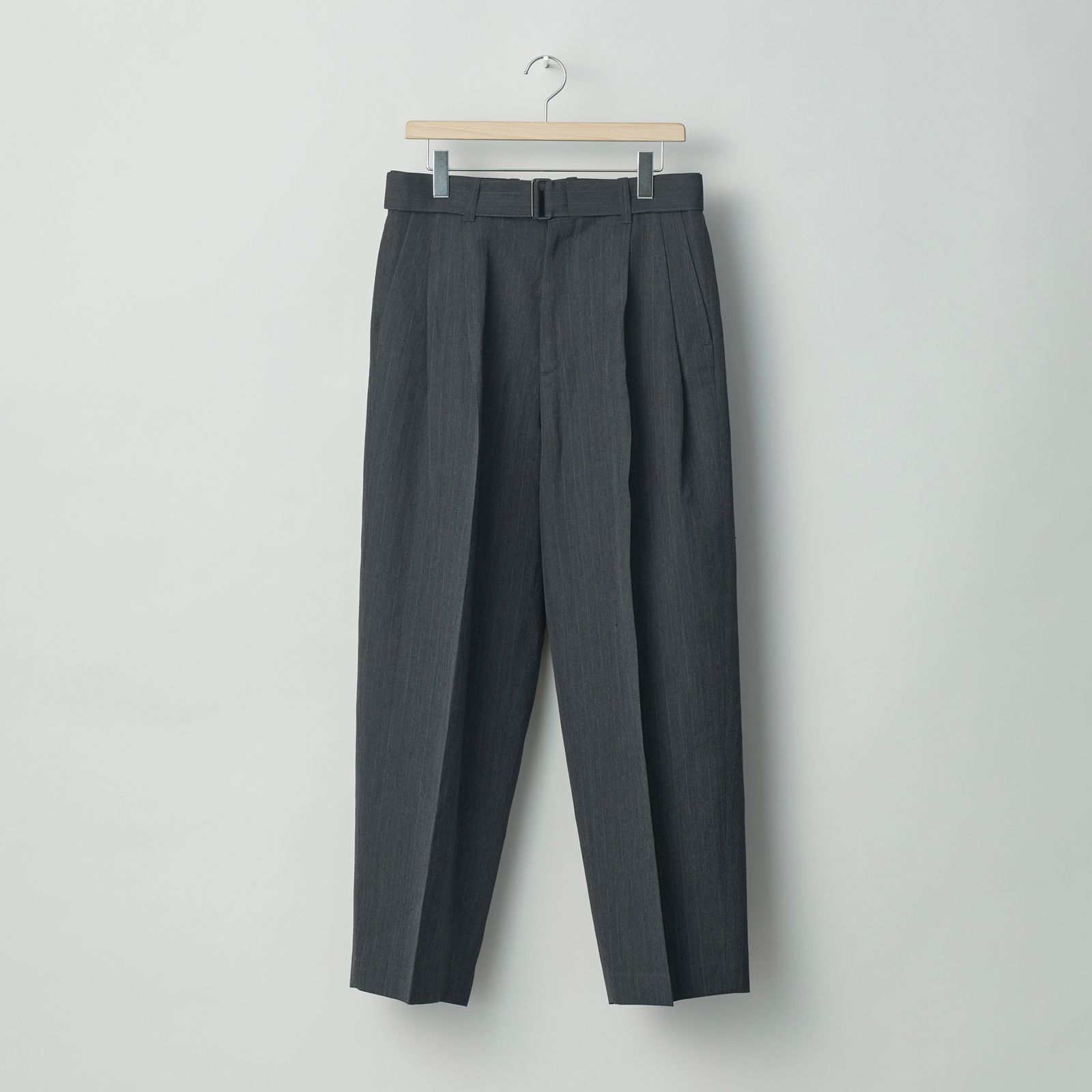 stein - 【残りわずか】Belted Wide Straight Trousers | ACRMTSM 