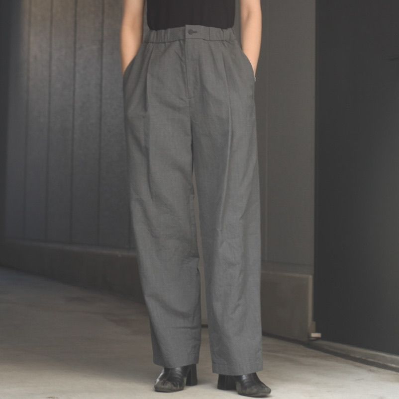 ATON WOOL WASHI TROPICAL FIELD CARGO PANTS エイトン ウール和紙