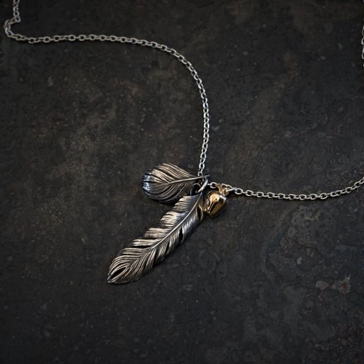 【お取り寄せ注文可能】Leaf Feather With Golden Apple