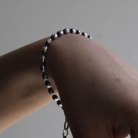 【お取り寄せ注文可能】Oval Bowl Chain Bracelet