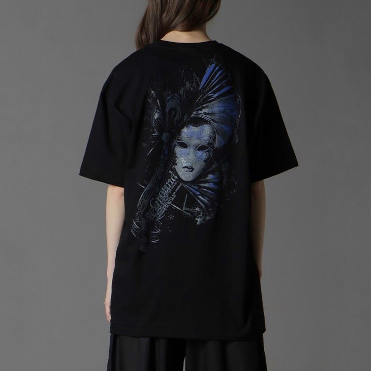 【残り一点】Print Tee(MASK BLUE)