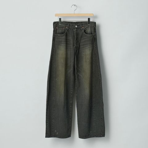 【残りわずか】Deformation Wide Denim Jeans
