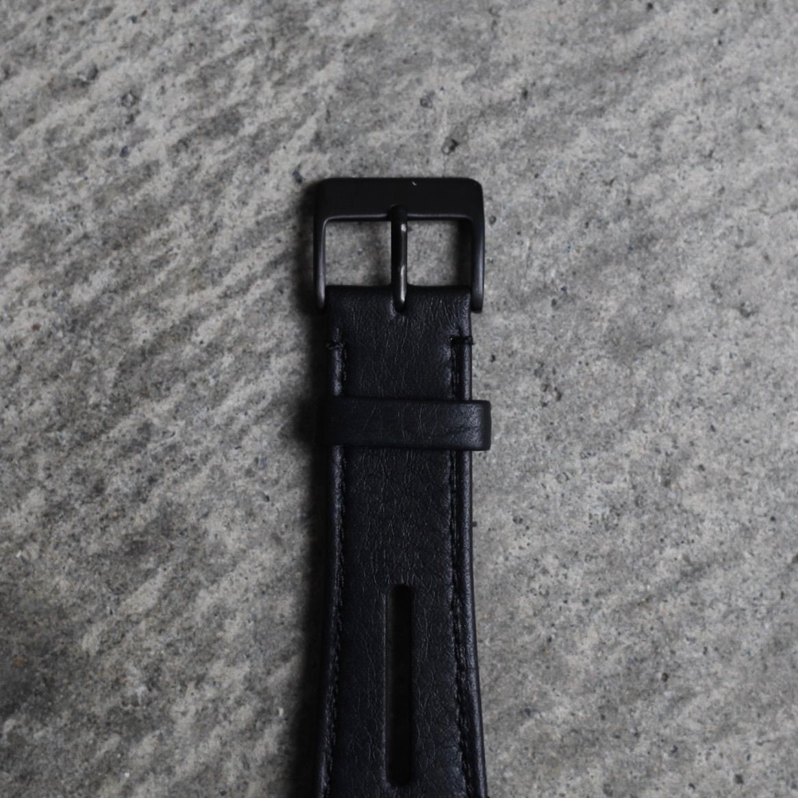 【残り一点】レザーハイブリッドバンド for Apple Watch(BLACK)