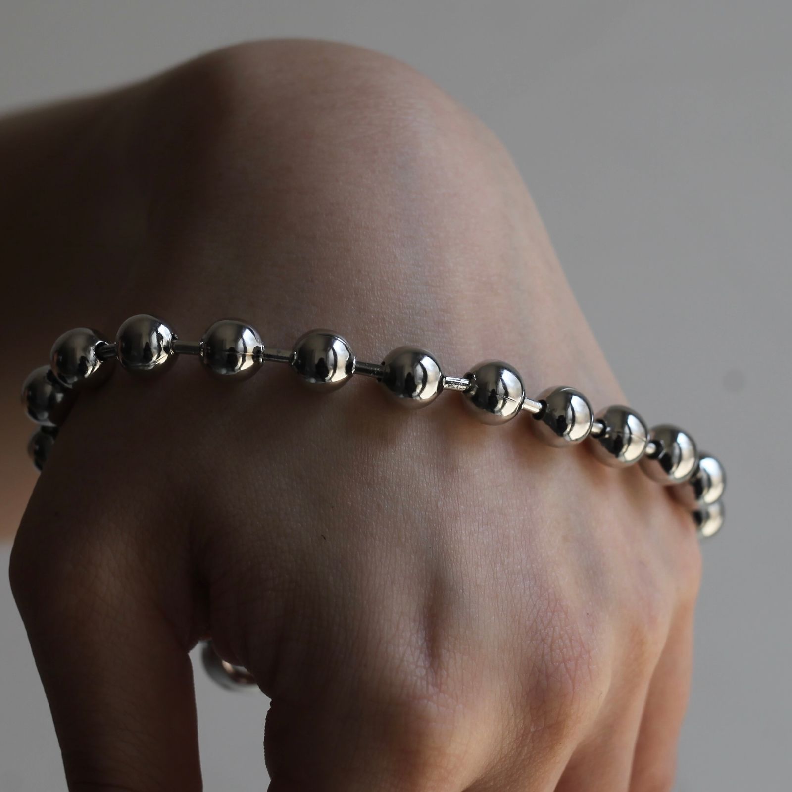 【残りわずか】Ball Chain Bracelet(SILVER)