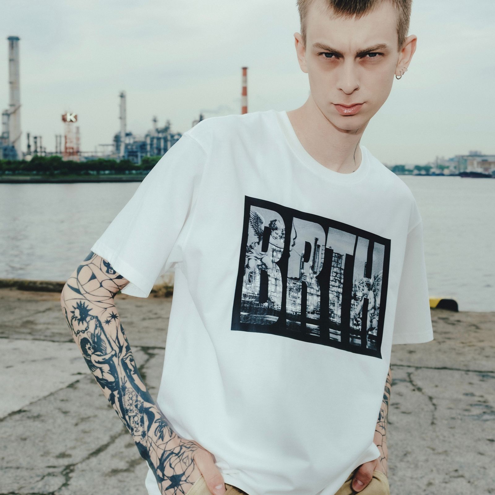 【残り一点】Brth Area Logo Tee