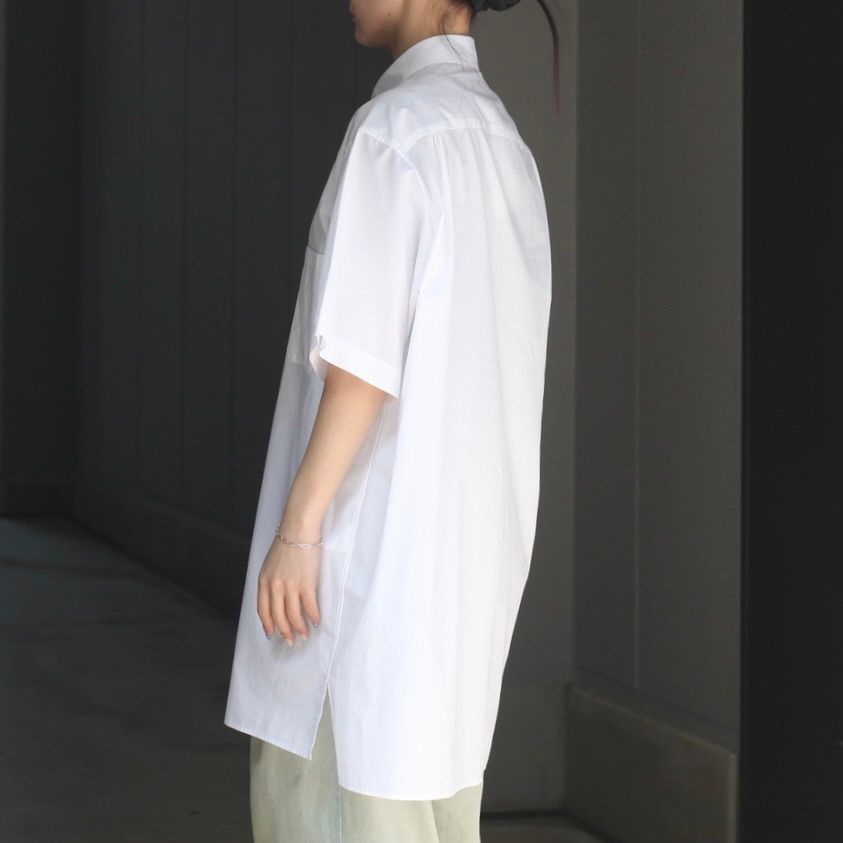 【残り一点】半袖釦多シャツ