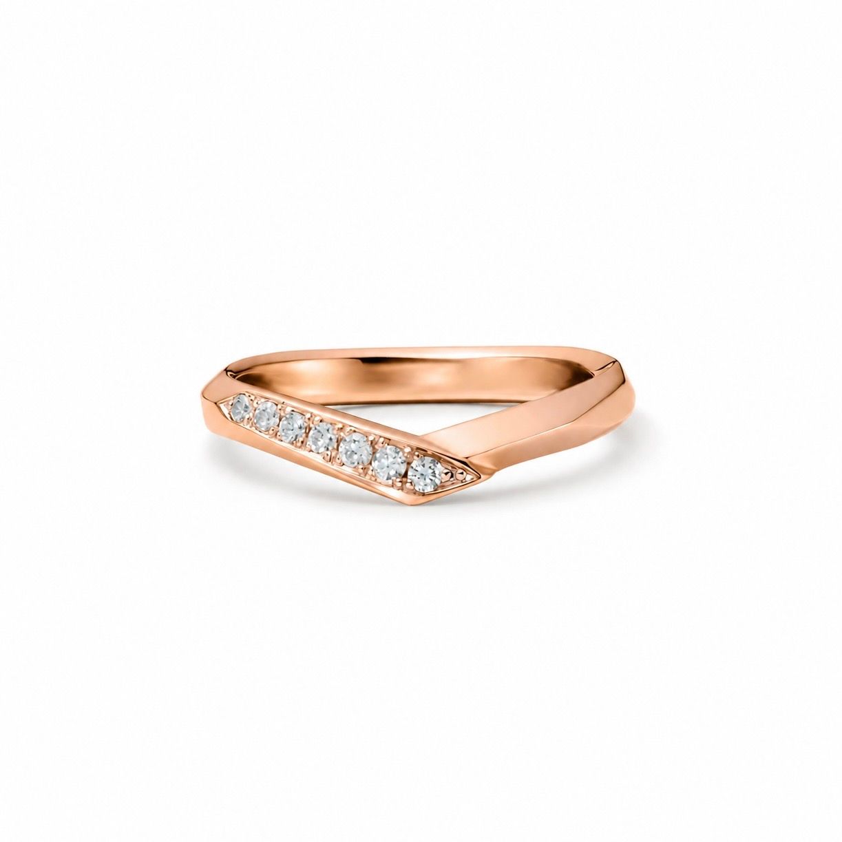 本日のみのお値下げ GARNI クラウンリング K18YG ダイヤモンド GARNI - 【お取り寄せ注文可能】Hold Ring W / Dia(K18 PINK GOLD