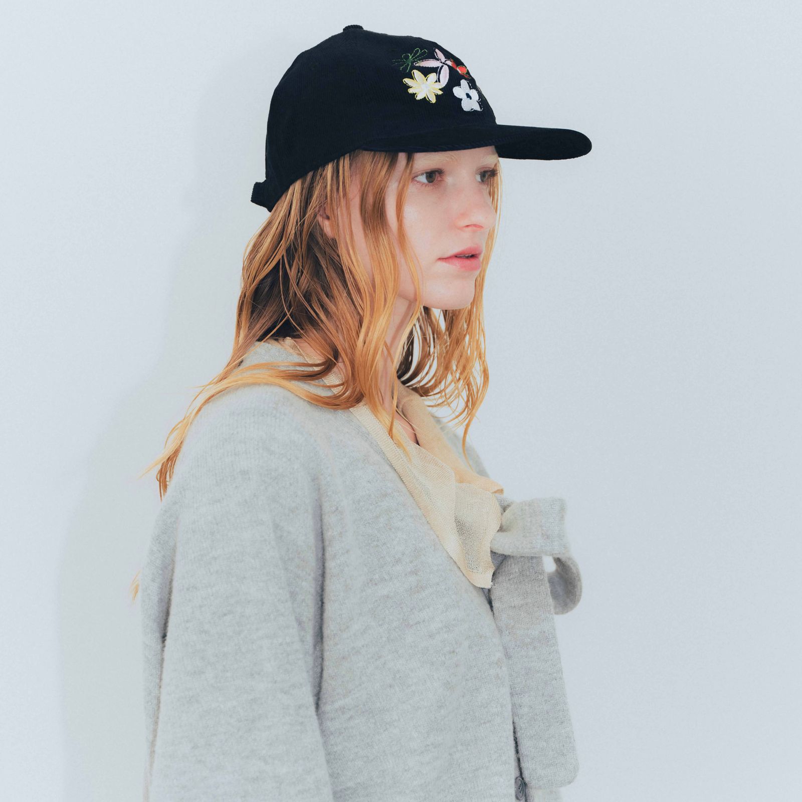 【残りわずか】Multi Flower Corduroy Cap