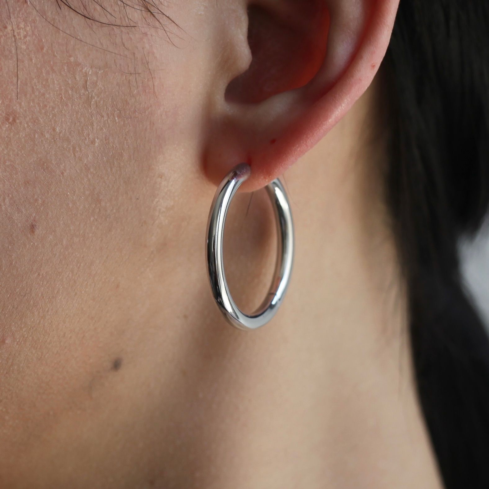 TOMWOOD - 【残りわずか】Classic Hoop Large(SILVER) | ACRMTSM