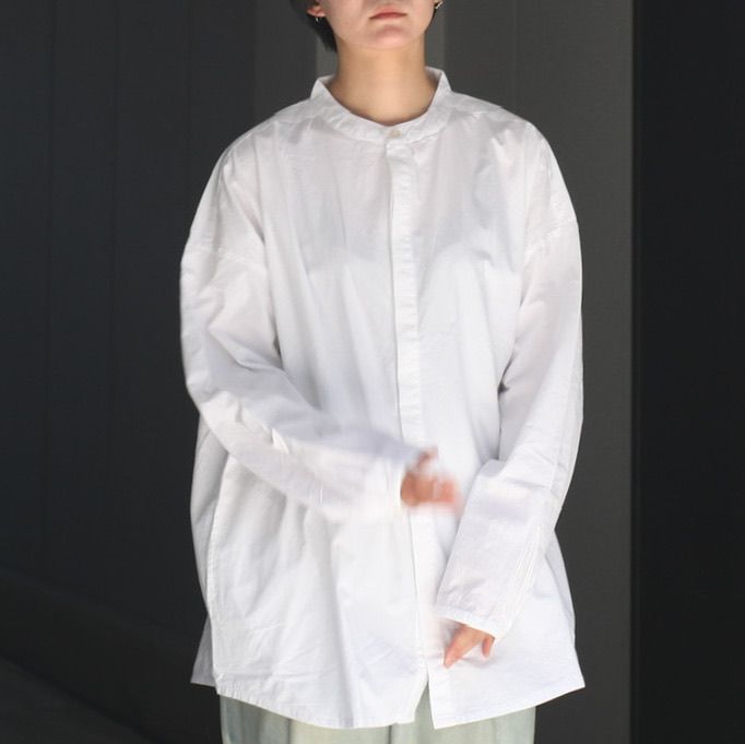 SEEALL - 【残り一点】Band Collar Shirts | ACRMTSM ONLINE STORE