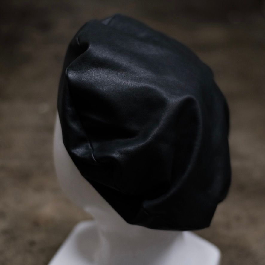 【お取り寄せ注文可能】Stretch Leather Beret