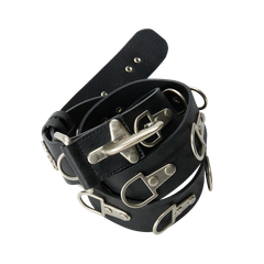 レビュー高評価の商品 Thug Club - 【残りわずか】Full Metal Leather Belt | ACRMTSM 小物