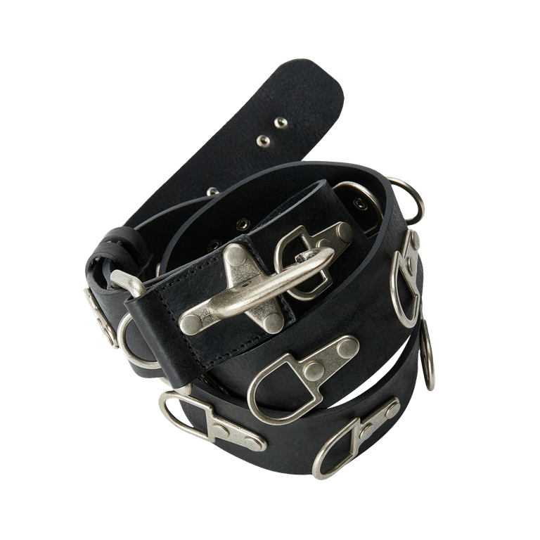 Thug Club - 【残りわずか】Full Metal Leather Belt | ACRMTSM Thug Club - 【残りわずか】Full Metal Leather Belt | ACRMTSM