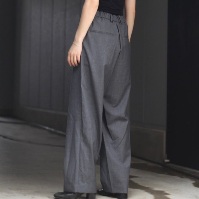 【残り一点】Wool Tropical Loose Fit Pants