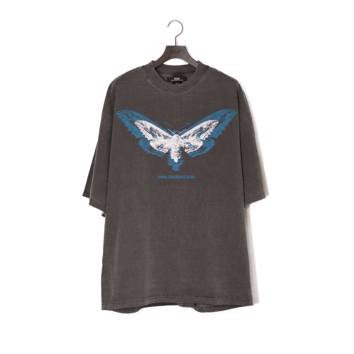 【残り一点】Pigment Drop Shoulder T-shirt(MOTH)