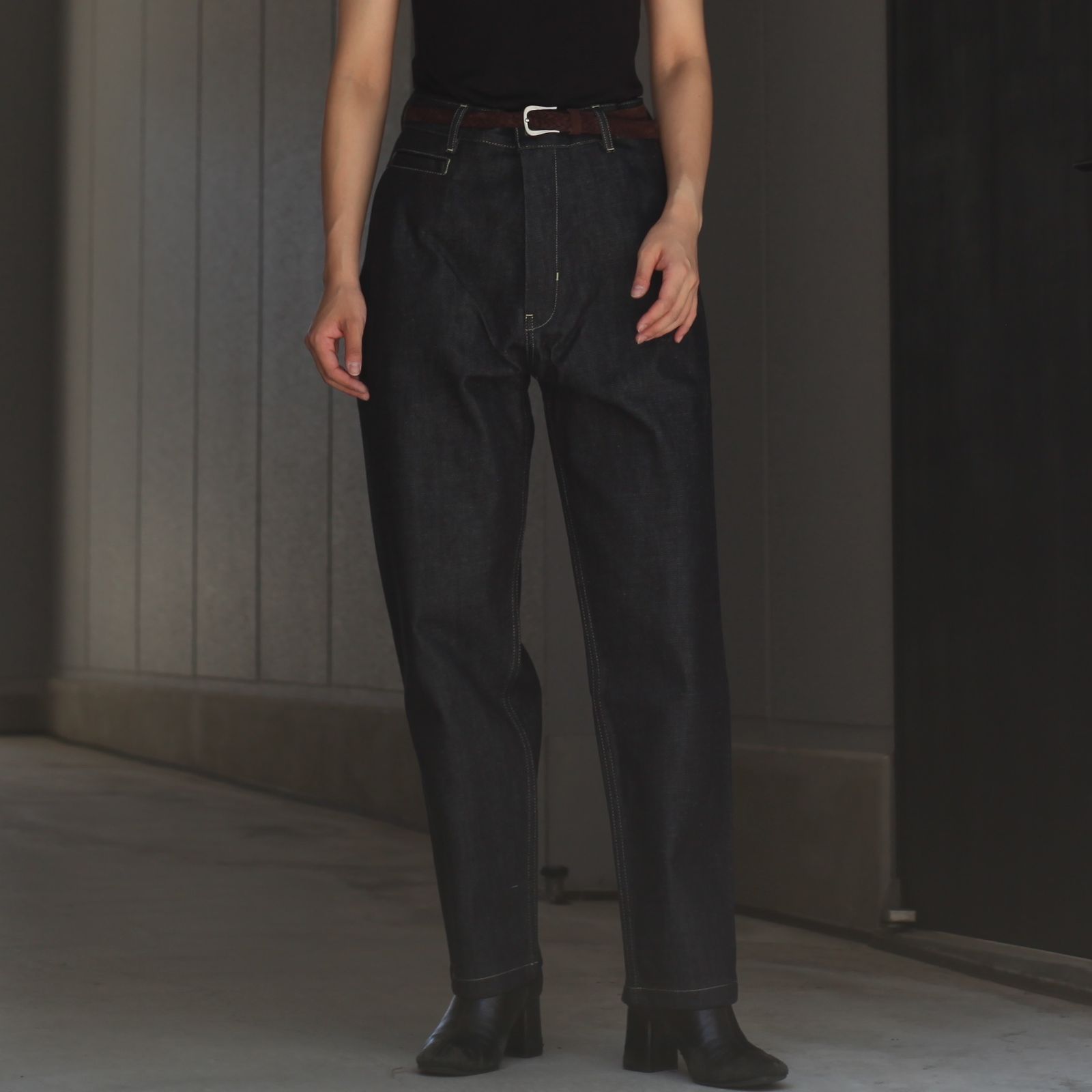 STUDIO NICHOLSON - 【残りわずか】Selvedge Denim Narrow