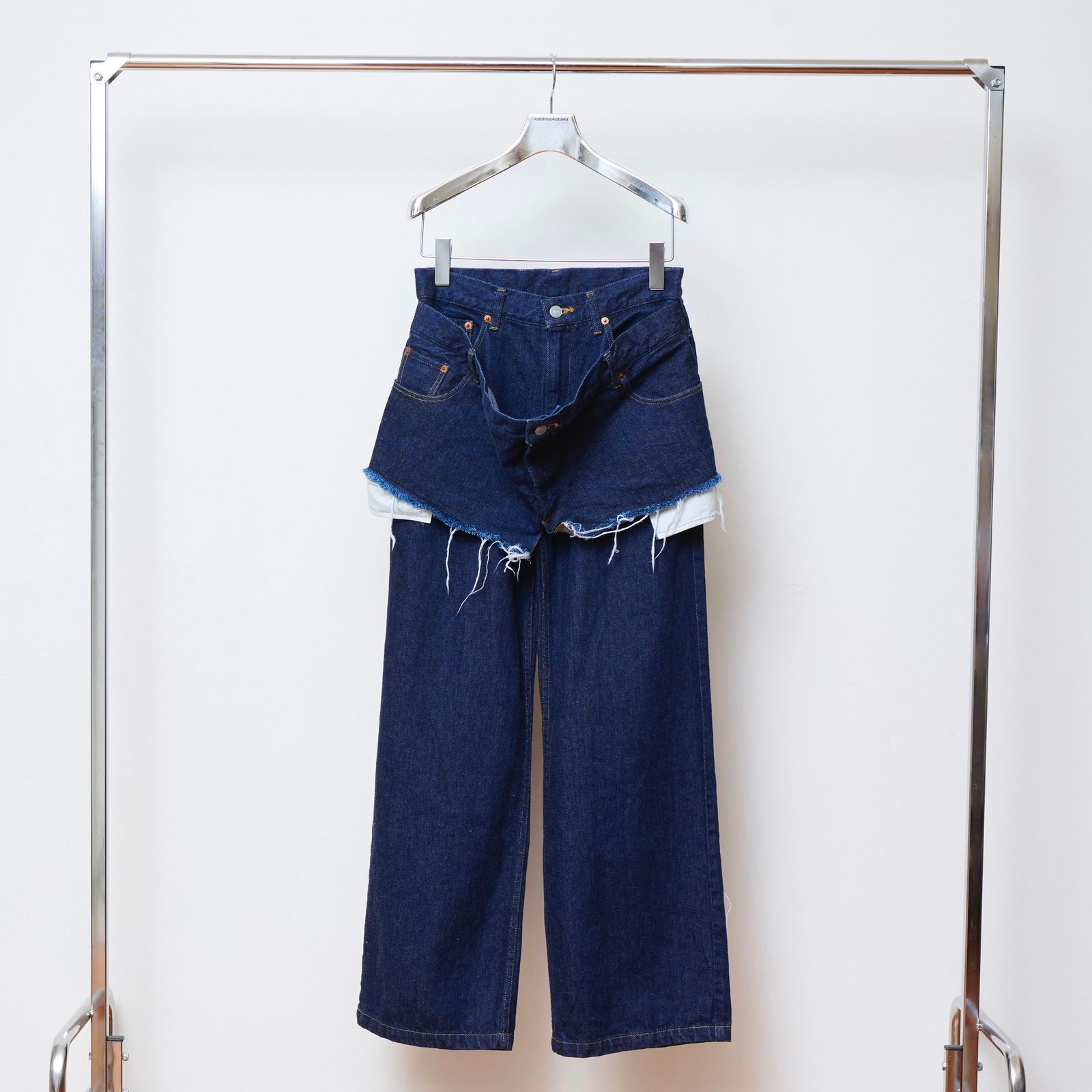 kotohayokozawa - 【残り一点】Layered Denim Pants | ACRMTSM ONLINE