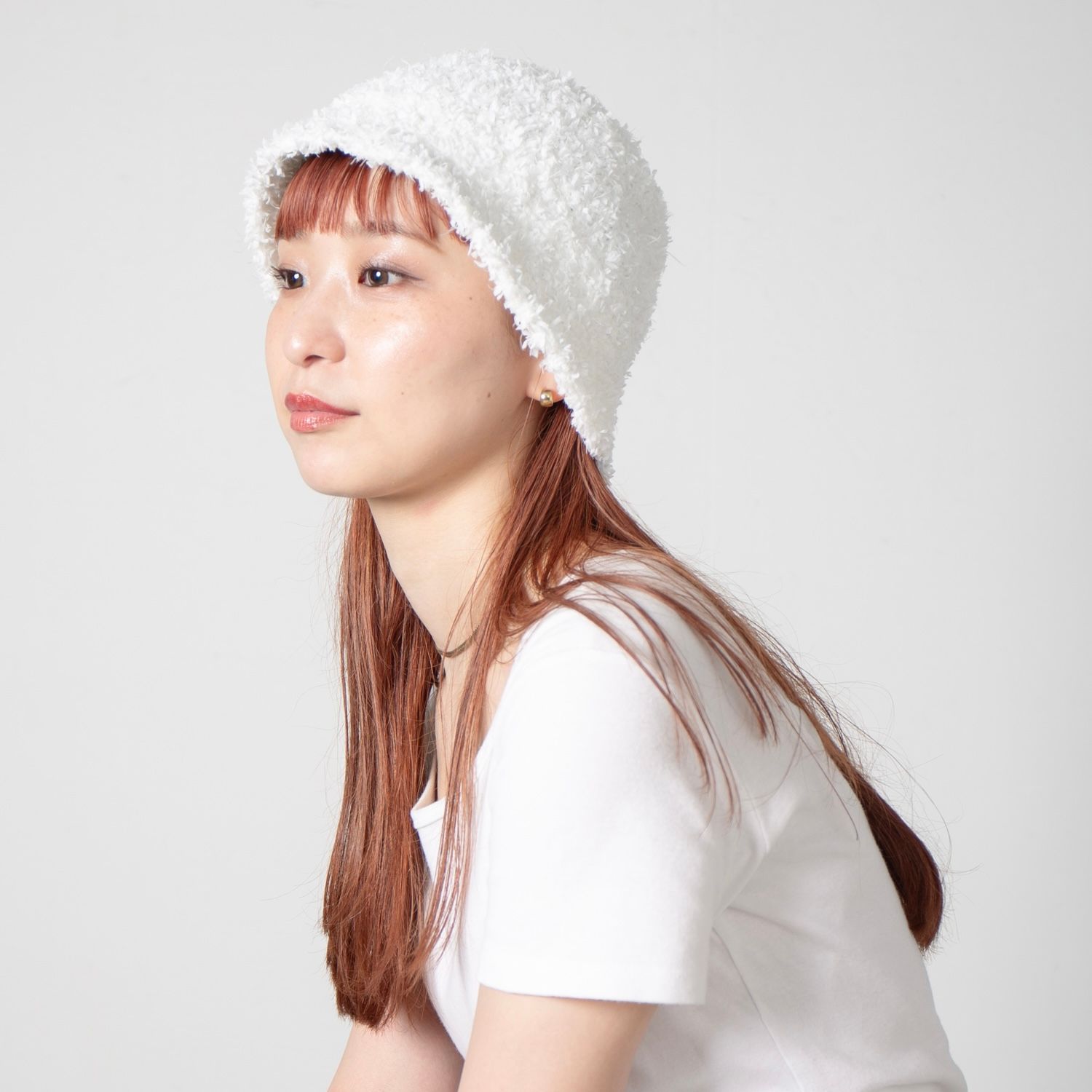 【残り一点】Mix Knit Bucket Hat