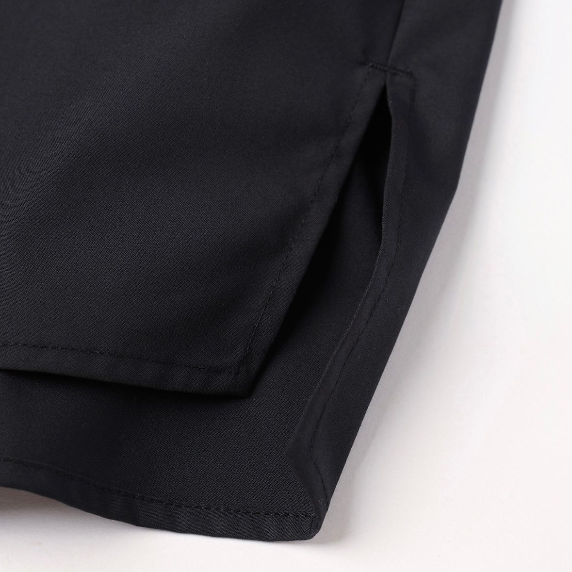 【残り一点】High Count Broadcloth Embroidery Patch Short Sleeve Shirt