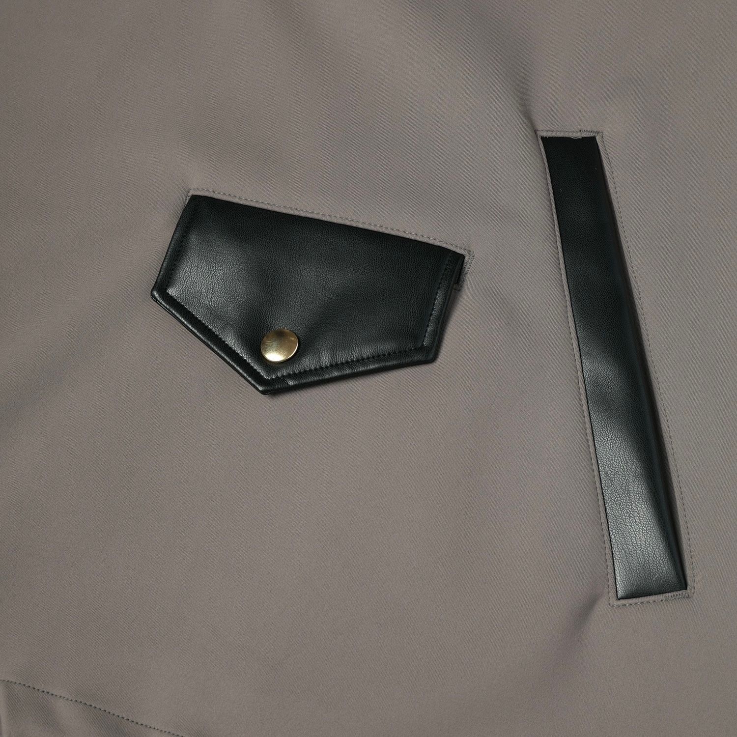 【残り一点】Double Cloth Half Zip Riders Pullover
