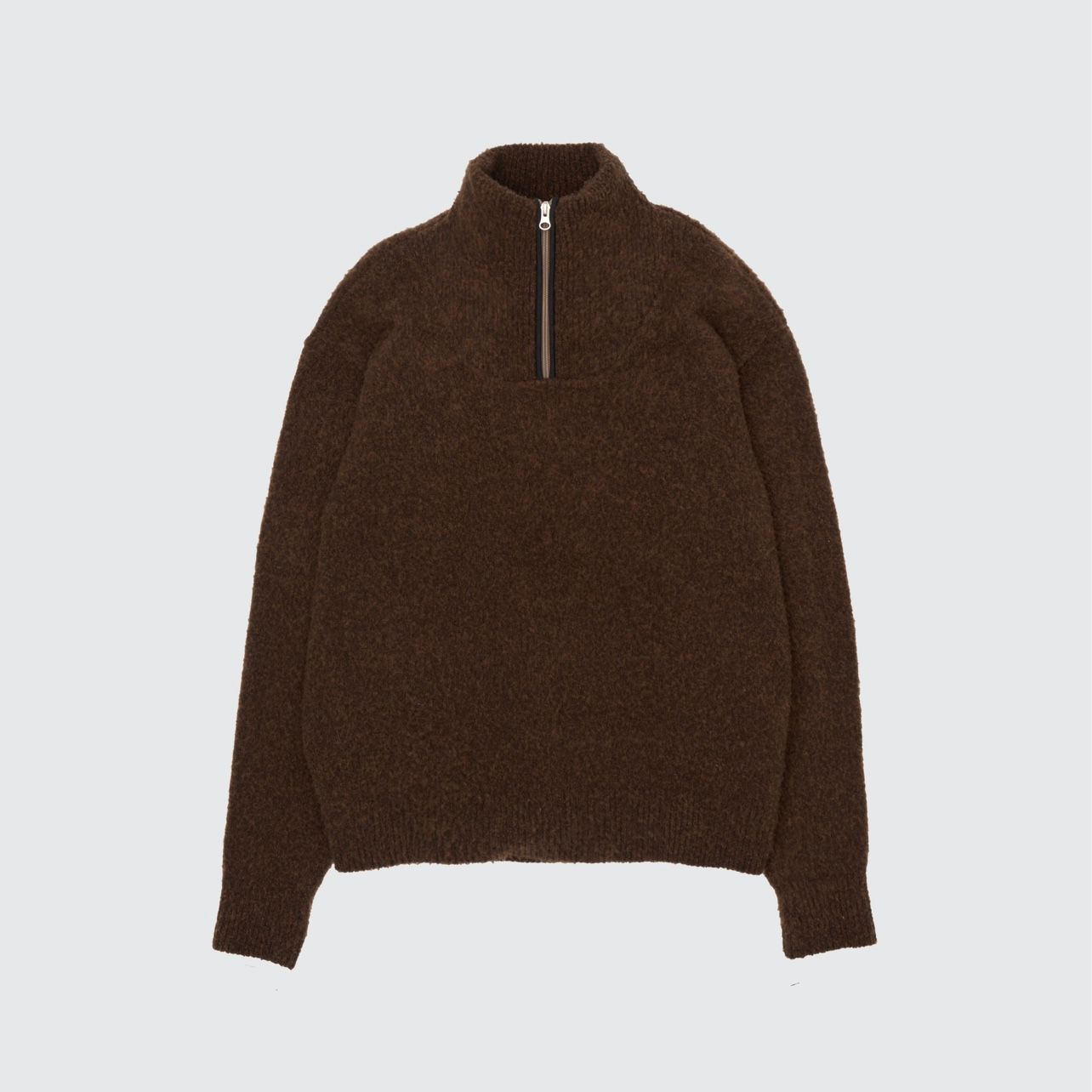 【残り一点】Boucle Half Zip Pullover