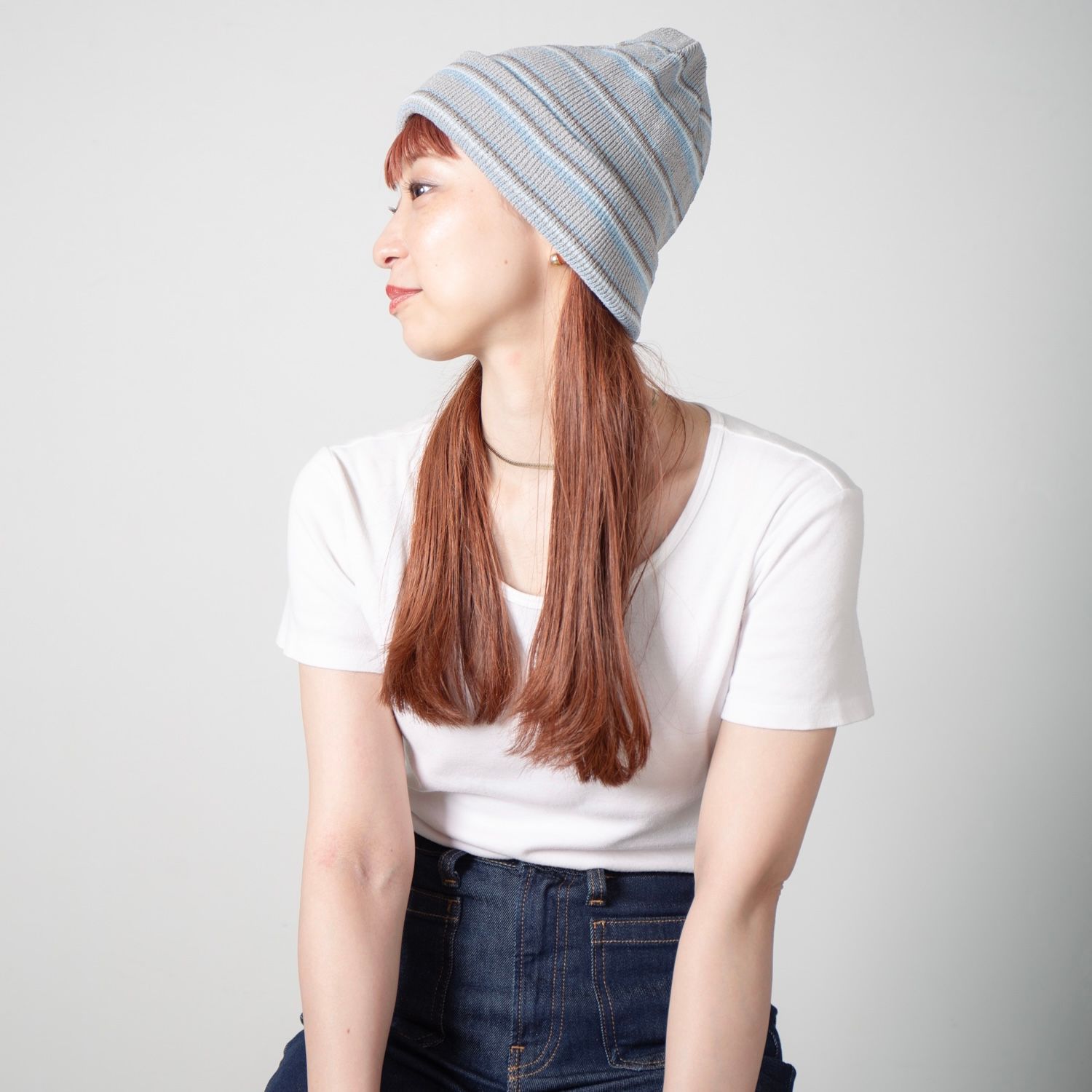 【残り一点】Multi Border RV Knit Cap