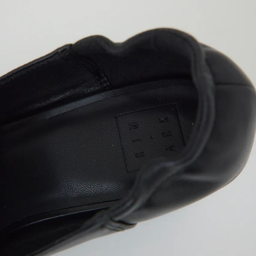 【残り一点】Leather Square Toe Heel