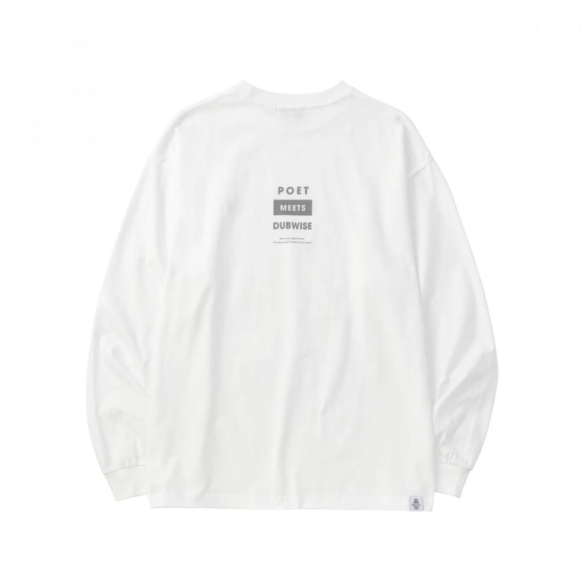 【残り一点】PMD B&W Logo L/S T-shirt