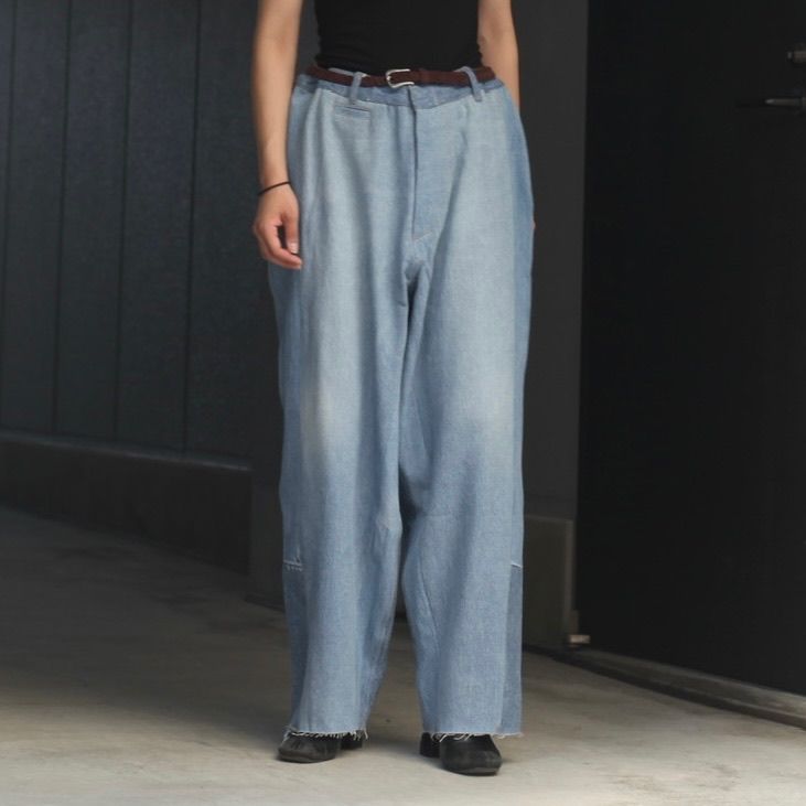 SEEALL - 【残り一点】Reconstructed Super Baggy Slacks
