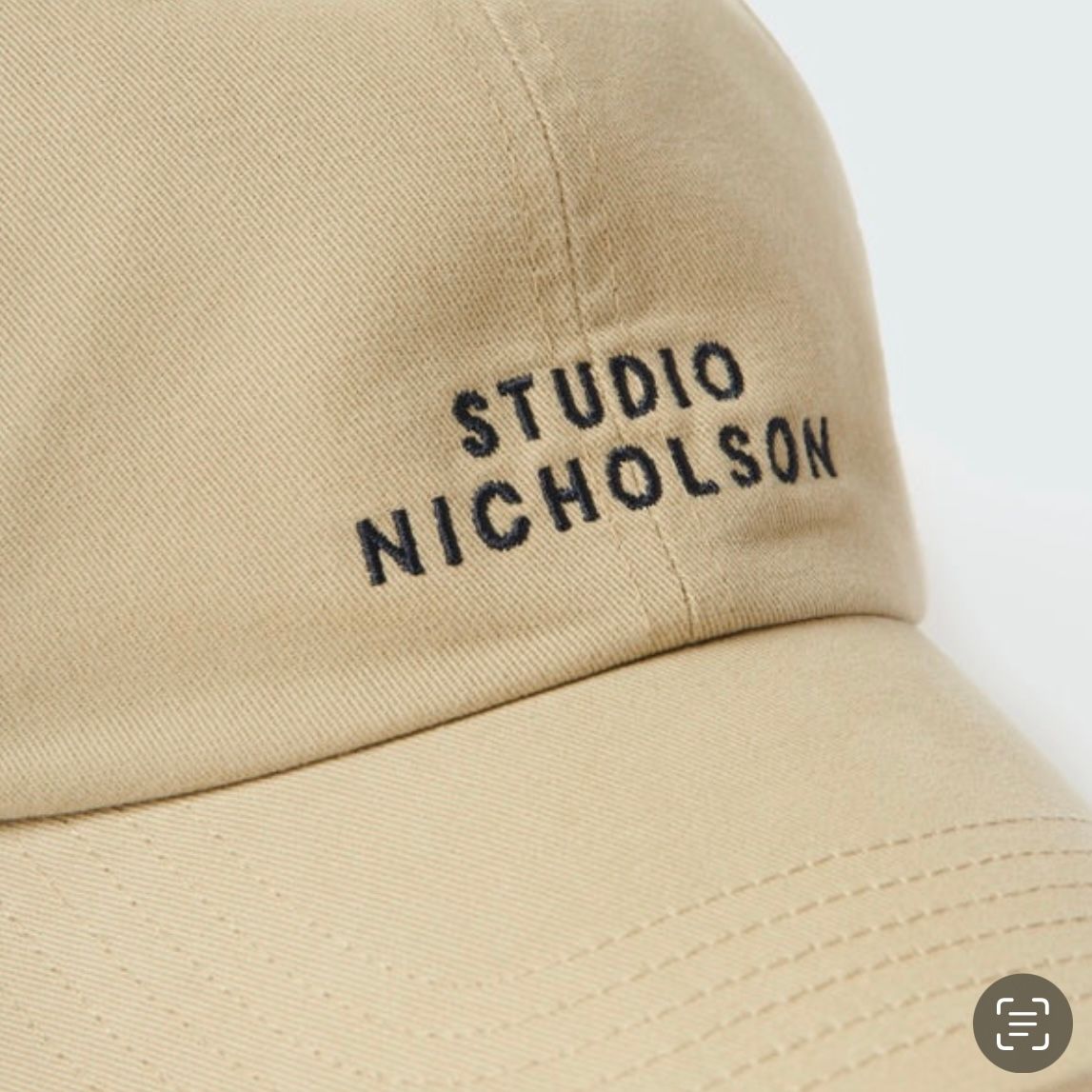 STUDIO NICHOLSON - 【残りわずか】Cotton Twill Logo Cap(CAP