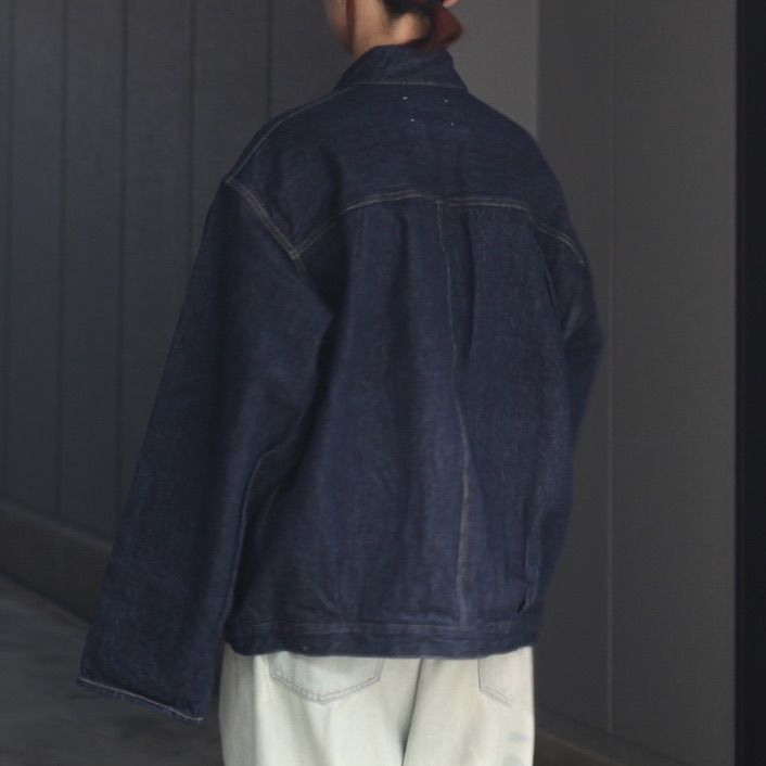 【残り一点】Pleats Jacket(ONE WASH)