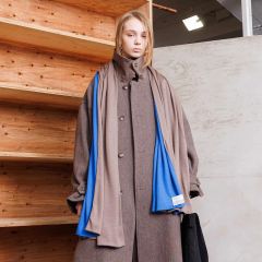 【残り一点】リラックスウールオーバーストール
