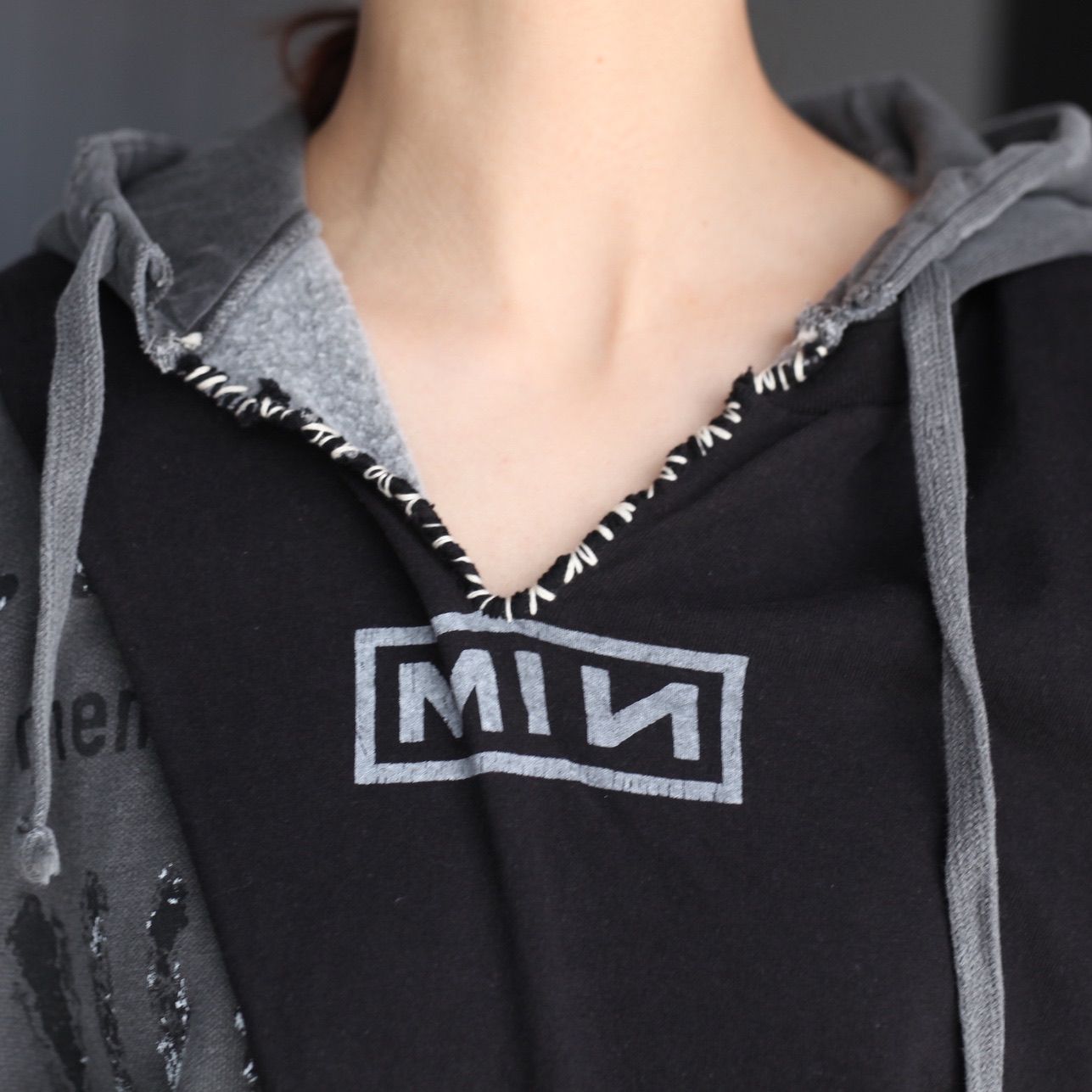 【残りわずか】Bootleg Layered Hoodie(SHINE)