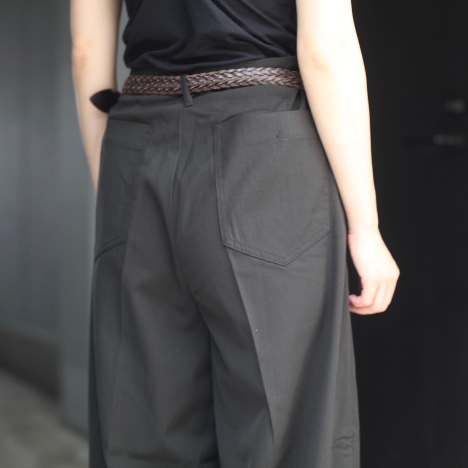saby - 【残りわずか】Tuck Baggy(TWILL) | ACRMTSM ONLINE STORE