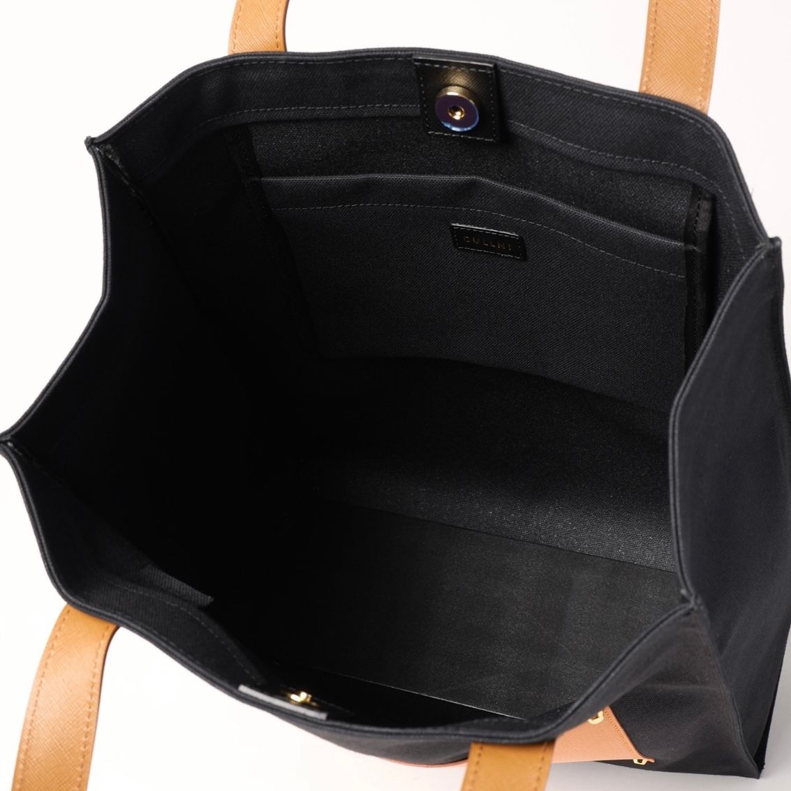 【残り一点】Leather Pocket Canvas Tote
