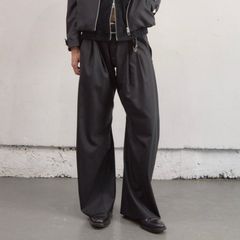 【残り一点】2Tucked Curved Leg Trousers