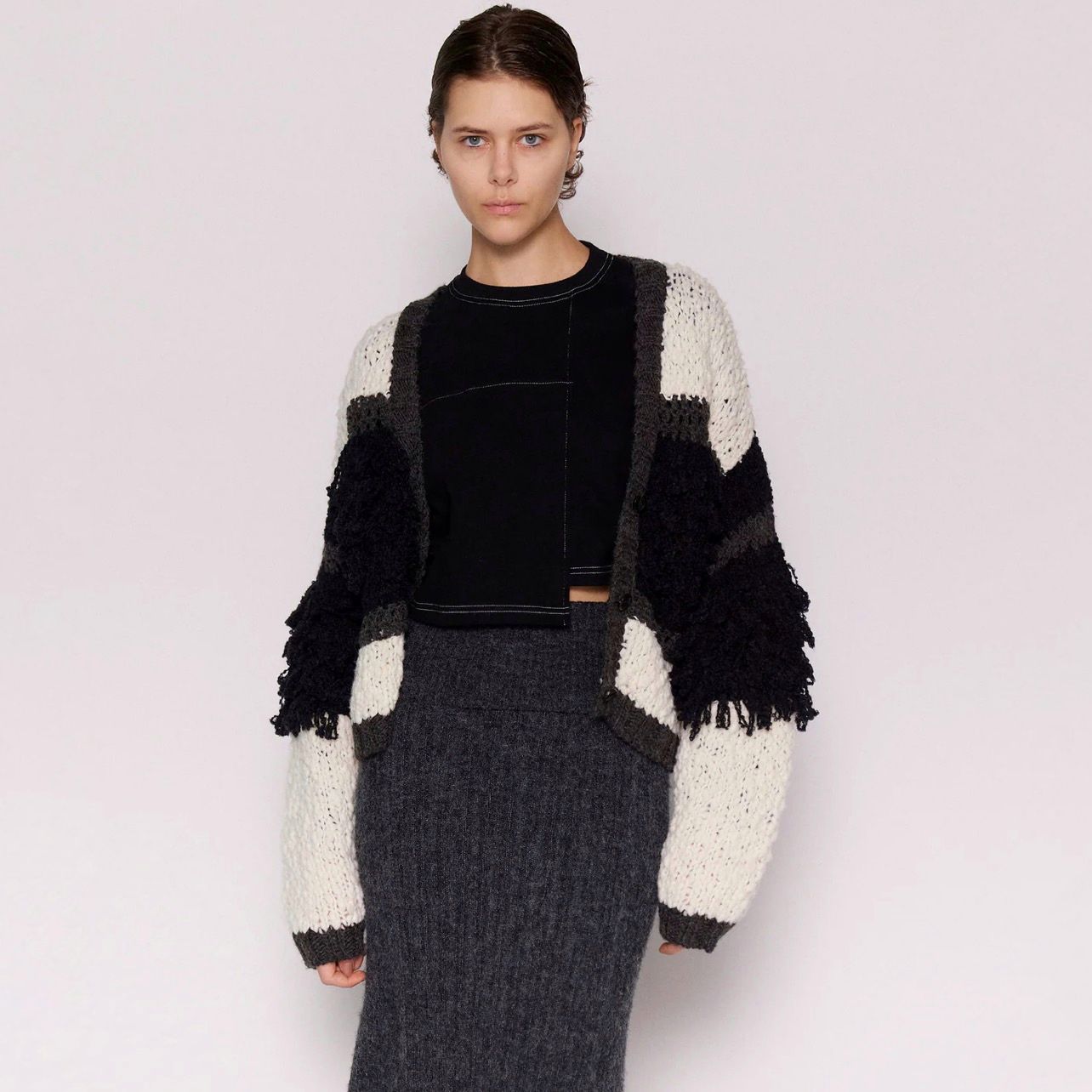【残り一点】Multi Fringe Cardigan