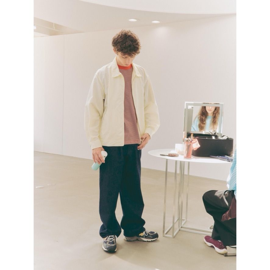 【残りわずか】Mercerization Border Wide S/S Tee