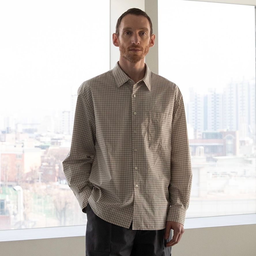 【残り一点】Ordinary Check Shirt