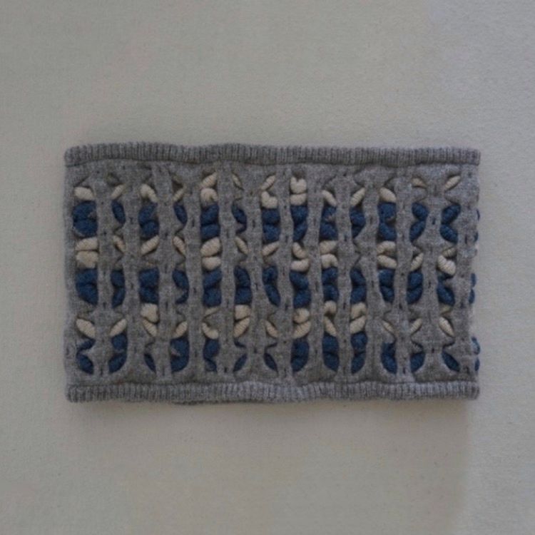 【残り一点】Tuck Pattern Neck Warmer
