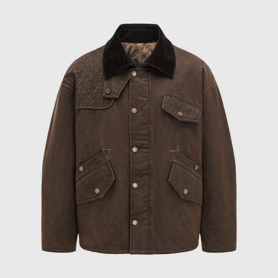 【残り一点】Reverse Washed CO Jacket with L-P Lining