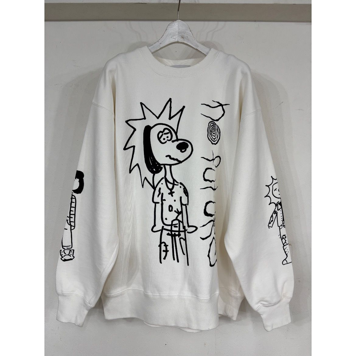 ACYM A logo off shoulder スウェット ACYM A logo off shoulder スウェット - メルカリ