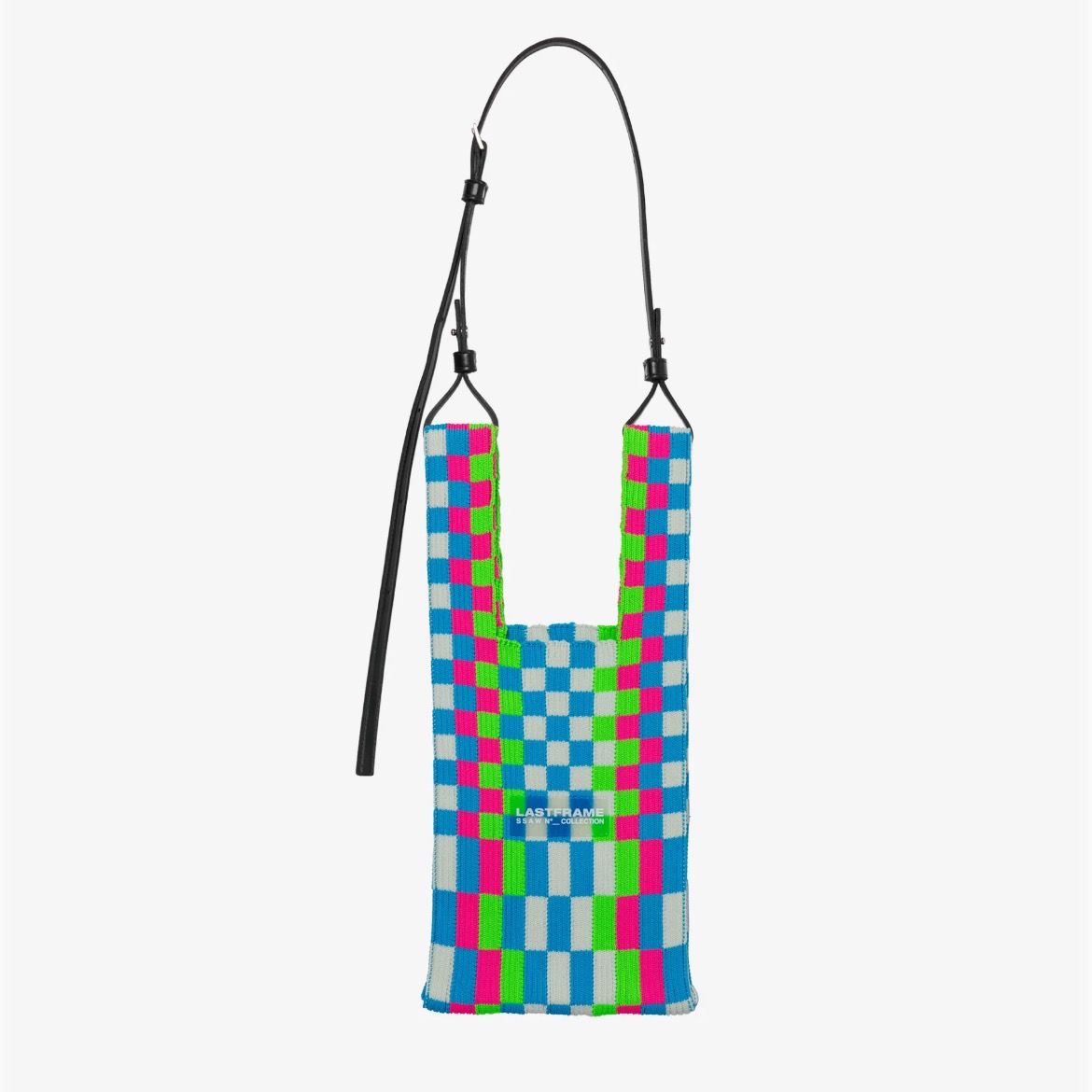 【残りわずか】Multi Ichimatsu Market Bag_Small