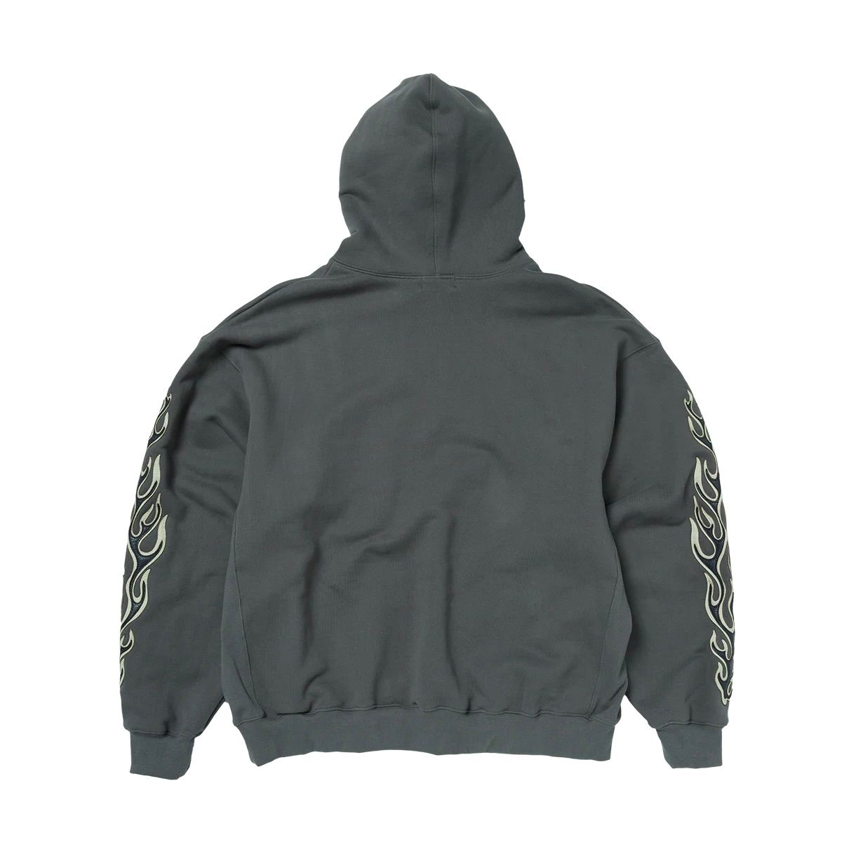 【残り一点】Leather Flame Hoodie