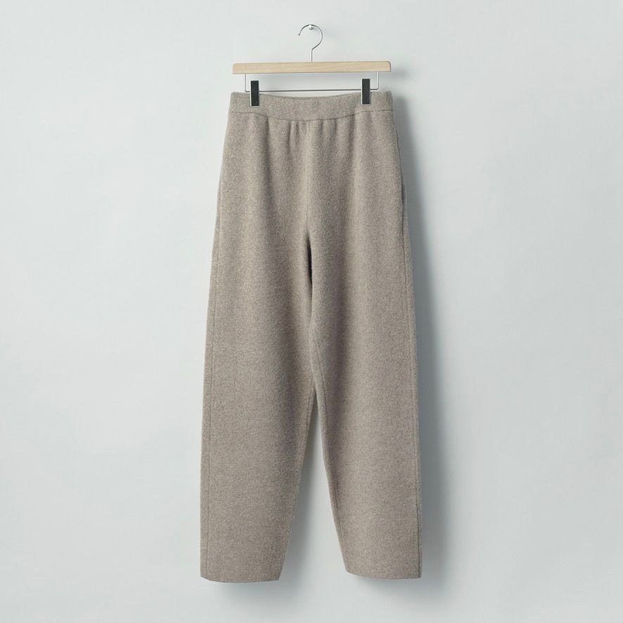【残り一点】Super Fine Wool Milled Knit Pants