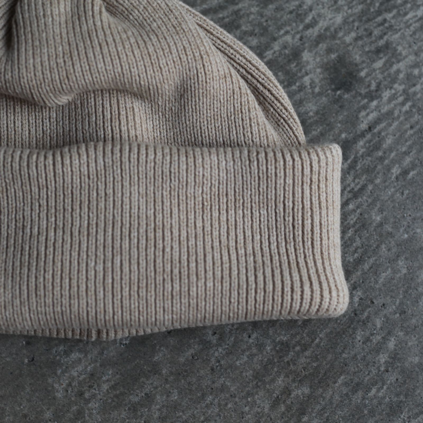【残りわずか】Knit Cap(BEIGE)