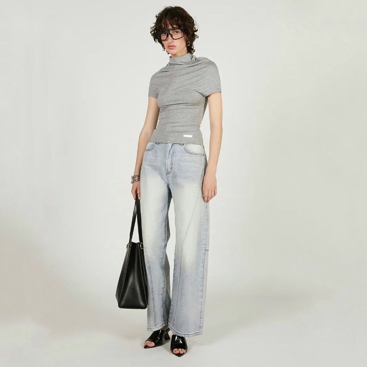 【残り一点】Curved Line Denim
