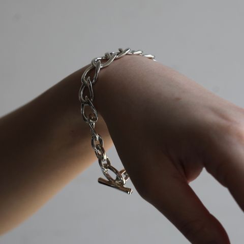 【お取り寄せ注文可能】Sei-ma Fit Chain Bracelet_L(SILVER)